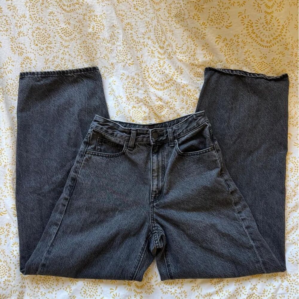 Levi-s Women's Black and Grey Jeans